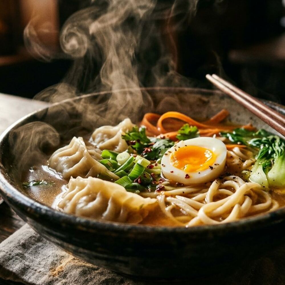 Thukpa, a meal in a bowl