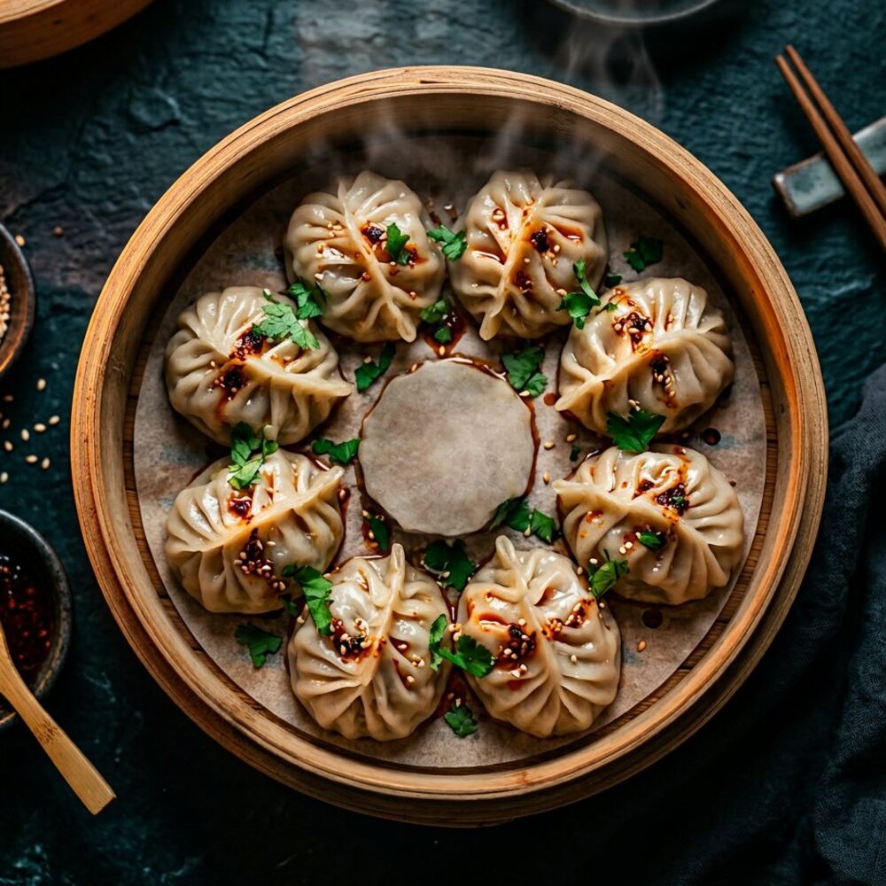 Classic Veg Steamed Momo