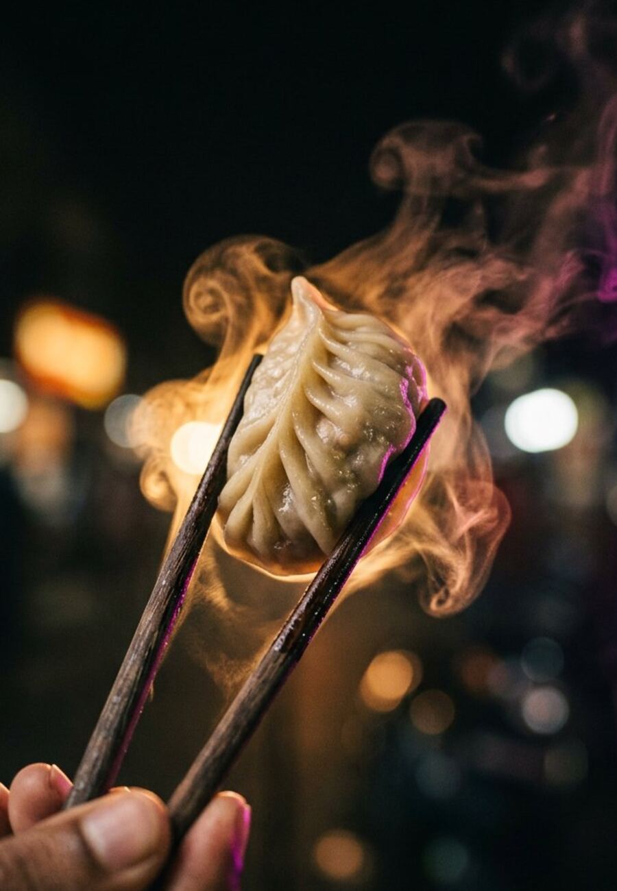 Steam is the only garnish
