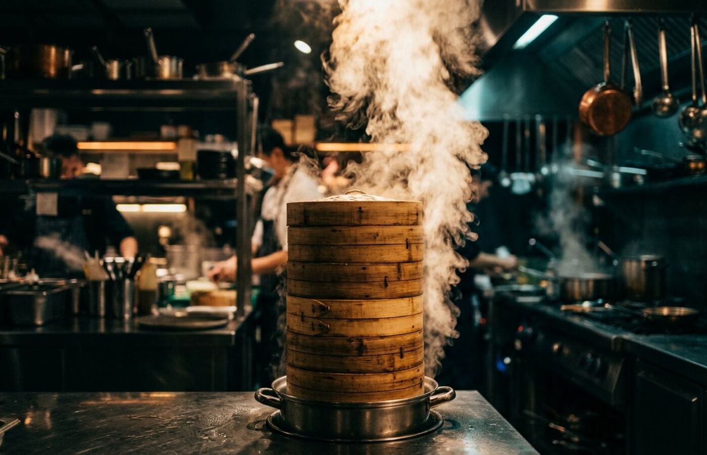Seven minutes, bamboo steam